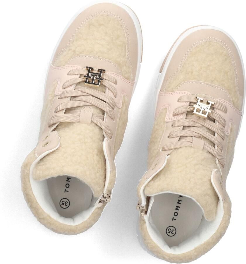 Tommy Hilfiger Sneaker van imitatiebont met logo - Foto 2