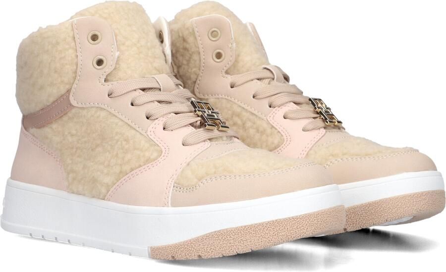 Tommy Hilfiger Sneaker van imitatiebont met logo