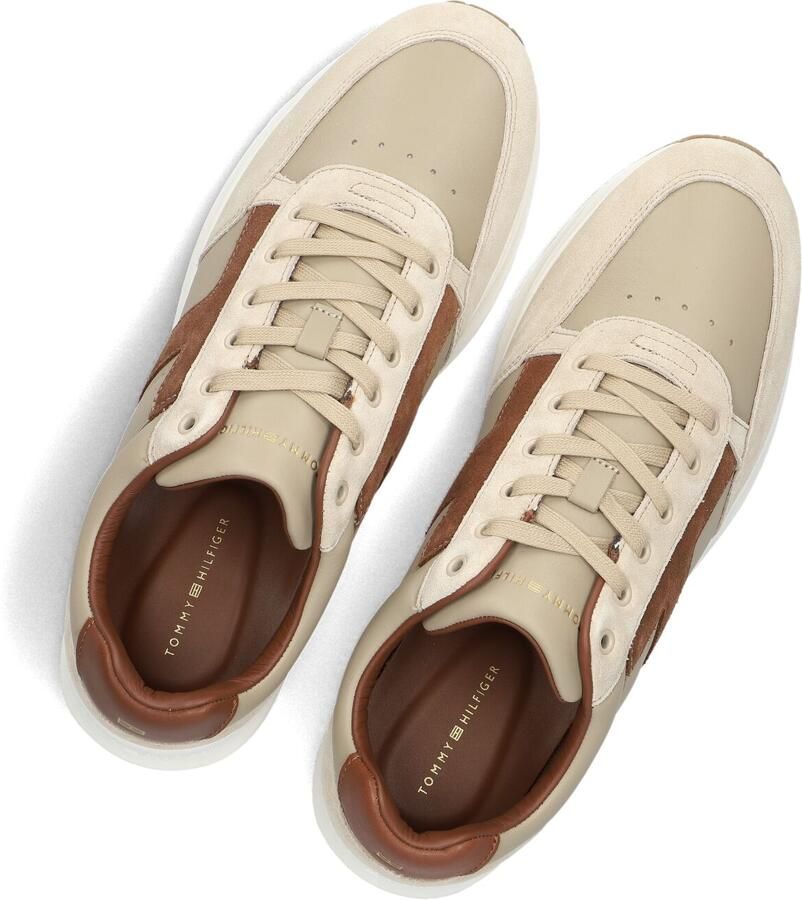 TOMMY HILFIGER Beige Sneakers Elevated Hilfiger Mix Runner - Foto 2