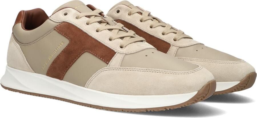 TOMMY HILFIGER Beige Sneakers Elevated Hilfiger Mix Runner