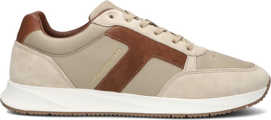 TOMMY HILFIGER Beige Sneakers Elevated Hilfiger Mix Runner - Foto 3