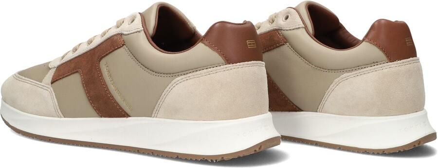 TOMMY HILFIGER Beige Sneakers Elevated Hilfiger Mix Runner - Foto 4
