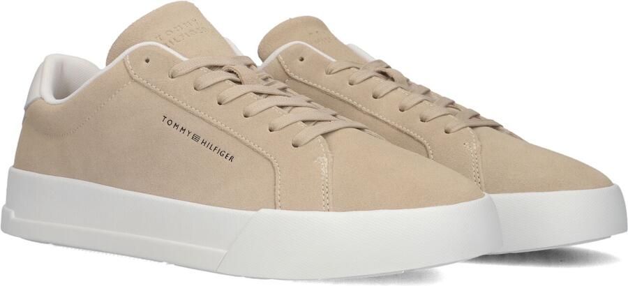 Tommy Hilfiger Sneakers van leer met labeldetails model 'COURT BETTER'