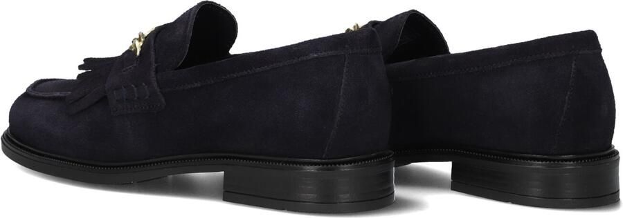 TOMMY HILFIGER Blauwe Loafers Th Chain Fringe Suede Loafer - Foto 5