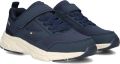 Tommy Hilfiger imitatieleren sneakers donkerblauw - Blauw