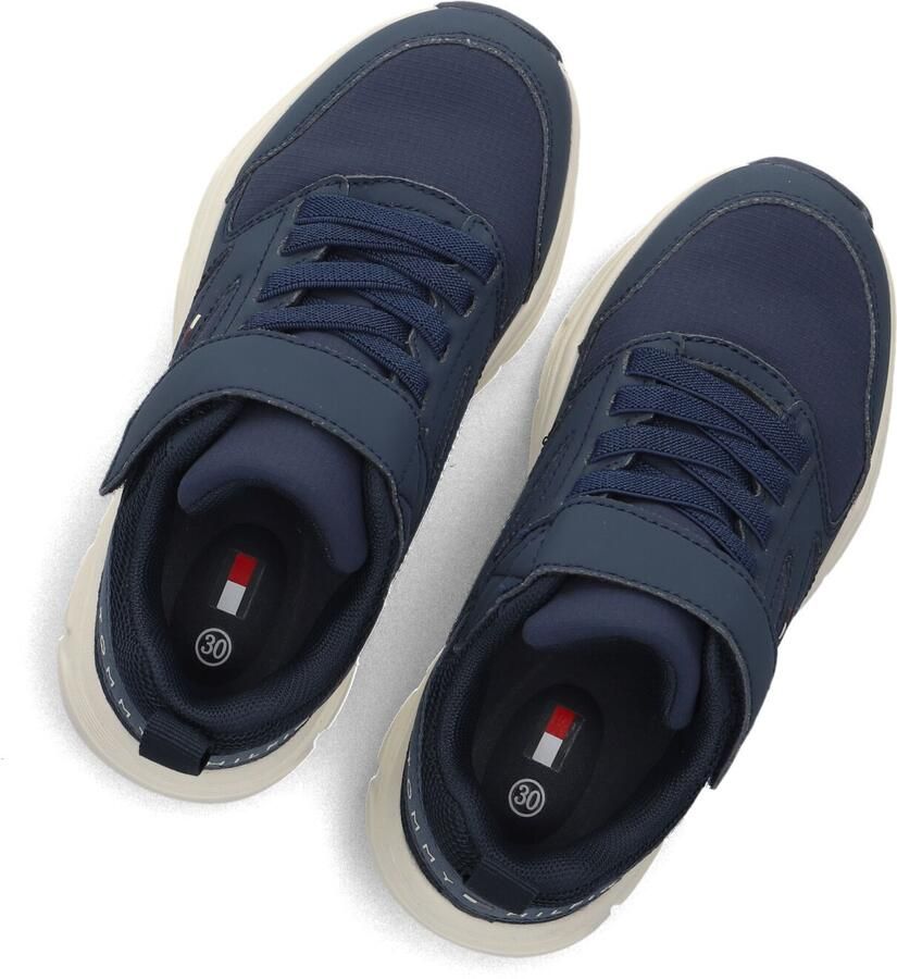Tommy Hilfiger imitatieleren sneakers donkerblauw - Foto 2