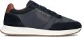TOMMY HILFIGER Sneakers laag donkerblauw bruin - Blauw