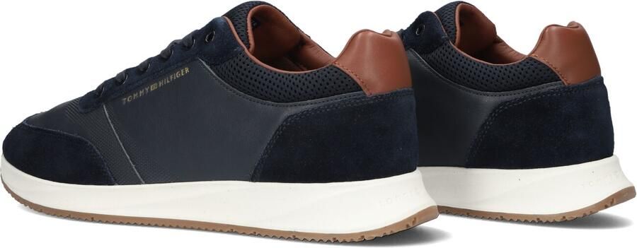 TOMMY HILFIGER Sneakers laag donkerblauw bruin - Foto 5