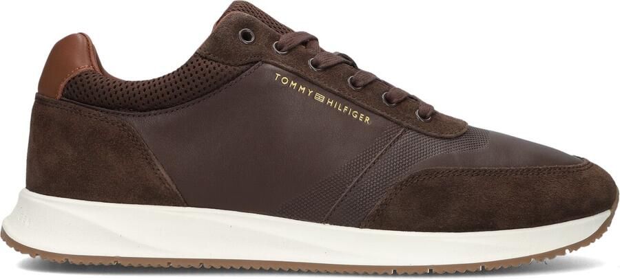 Tommy Hilfiger Sneakers van echt leer met labelopschrift