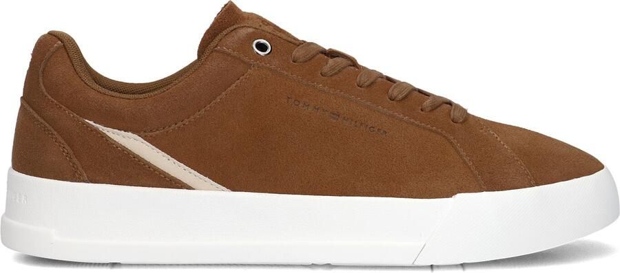 TOMMY HILFIGER Sneakers laag 'Court' ombergrijs
