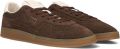 Tommy Jeans The Greenwich Edge suède sneakers bruin - Donkerbruin