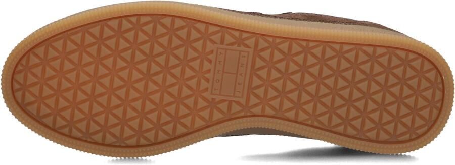 Tommy Jeans The Greenwich Edge suède sneakers bruin - Foto 5