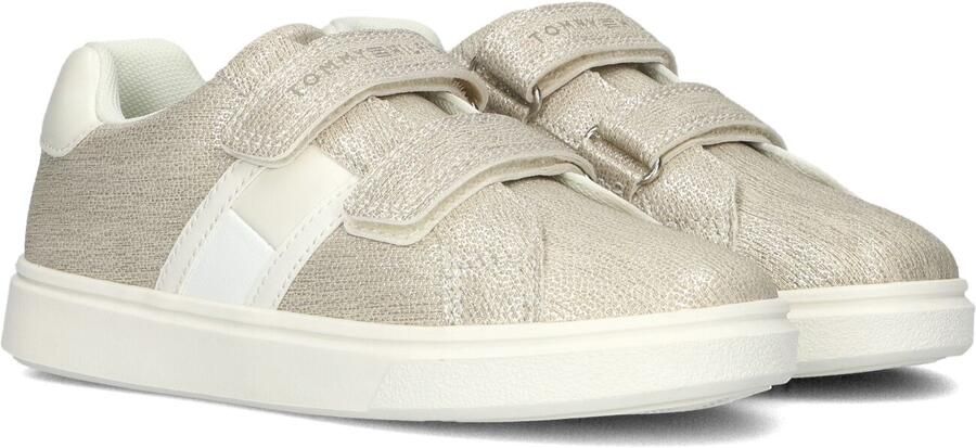 TOMMY HILFIGER Sneakers 'HECTOR' crème taupe wit
