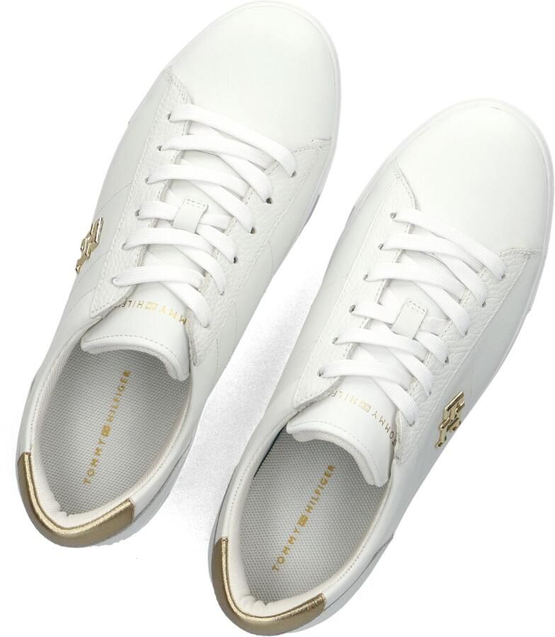 Tommy Hilfiger Plateausneakers PLATFORM COURT SNEAKER METALLICS vrijetijdsschoen halfhoge schoen veterschoen met th-logo - Foto 2