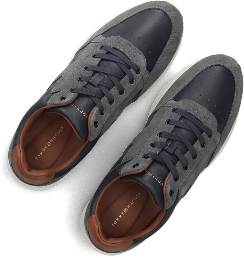 TOMMY HILFIGER Grijze Sneakers Elevated Hilfiger Mix Runner - Foto 2