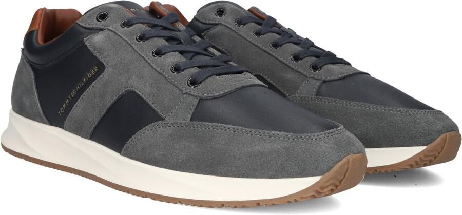 TOMMY HILFIGER Grijze Sneakers Elevated Hilfiger Mix Runner