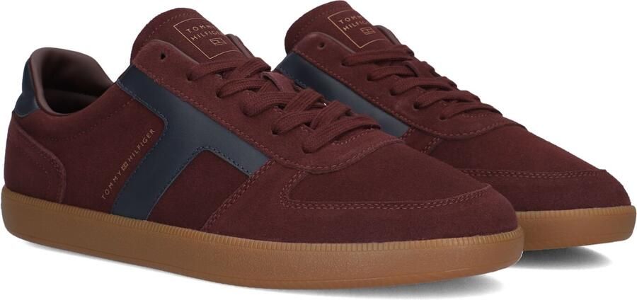 Tommy Hilfiger Sneakers van echt leer met logo-opschrift