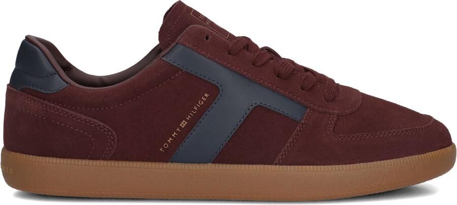 Tommy Hilfiger Sneakers van echt leer met logo-opschrift