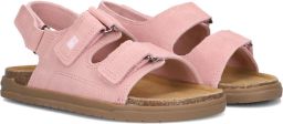 Tommy Hilfiger leren sandalen roze Meisjes Rubber