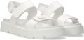 Tommy Hilfiger Sandalen met sleehak CLAIRE - Wit