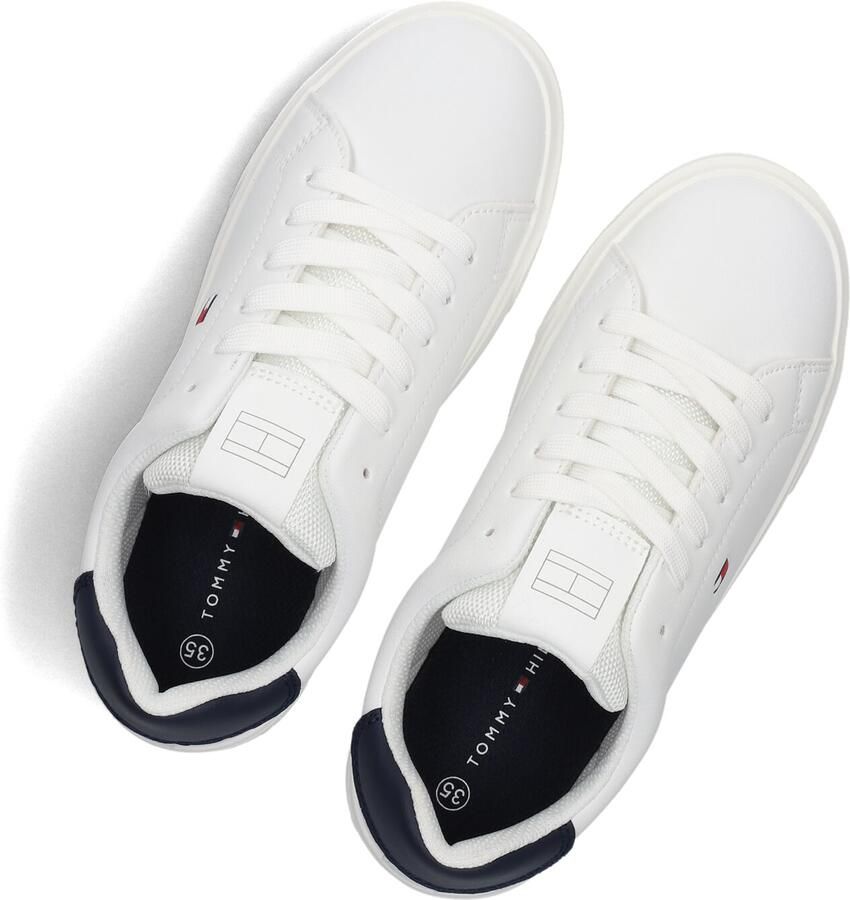 Tommy Hilfiger Cooper sneakers wit donkerblauw - Foto 4