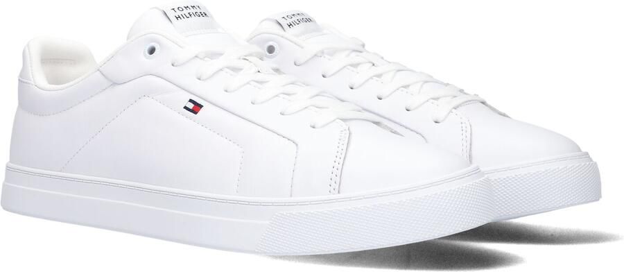 Tommy Hilfiger Sneakers ICON COURT LTH FLAG ESS vrijetijdsschoen lage schoen veterschoen met kleine logovlag