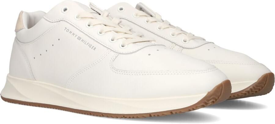 TOMMY HILFIGER Sneakers laag 'Newport' taupe wit