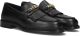 TOMMY HILFIGER Zwarte Loafers Th Chain Fringe Leather Loafer - Zwart