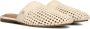 TOMMY HILFIGER Witte Hakken Crochet Leather Mule - Thumbnail 1