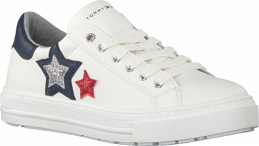 Tommy Hilfiger Witte Lage Sneakers 30615