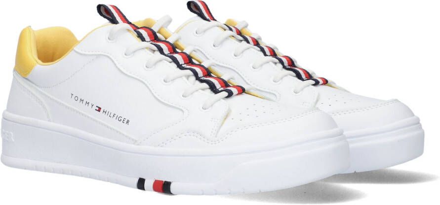 Tommy Hilfiger Jongens Lage Sneakers 32853 White Heren