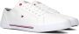 Tommy Hilfiger Witte Lage Sneakers Core Corporate Vulc - Thumbnail 1