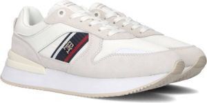 Tommy Hilfiger Sneakers met sleehak CORP WEBBING RUNNER met contrastbeleg opzij