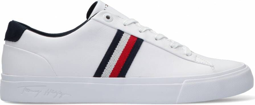 Tommy Hilfiger Sneakers in wit voor Heren Corporate Leather Sneaker