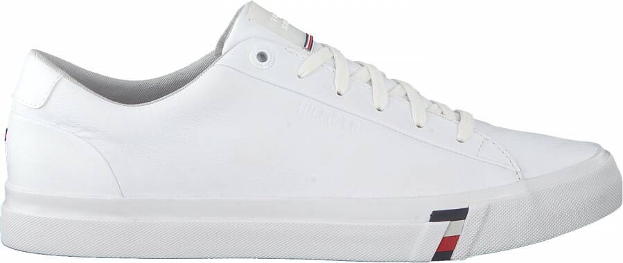 Tommy Hilfiger Sneakers in wit voor Heren Corporate Leather Sneaker