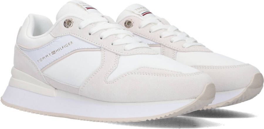 Tommy Hilfiger Witte Lage Sneakers Elevated Feminine Runner