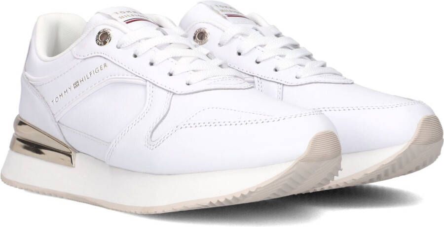 Tommy Hilfiger Witte Lage Sneakers Elevated Feminine Runner