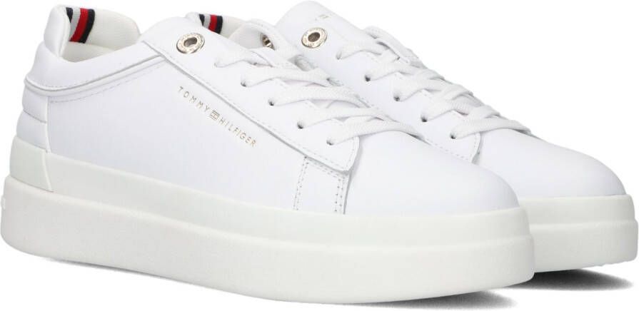 Tommy Hilfiger Witte Lage Sneakers Feminine Elevated