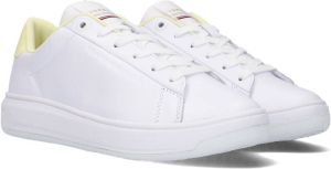 Tommy Hilfiger Witte Lage Sneakers Lowcut Cupsole