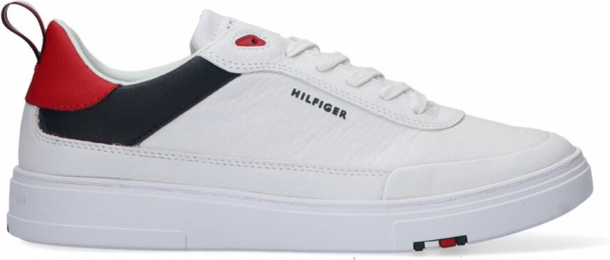 Tommy Hilfiger Heren Sneakers van Suède en Synthetisch Materiaal White Heren