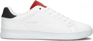 Tommy Hilfiger Witte Lage Sneakers Retro Court Clean Cupsole