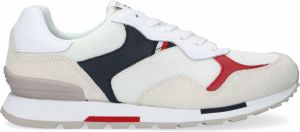 Tommy Hilfiger Sneakers in wit voor Retro Runner Mix