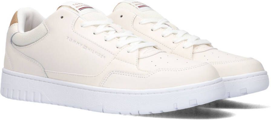 Tommy Hilfiger Heren leren TH Basket Core sneakers White Heren