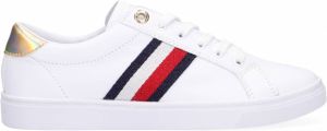 Tommy Hilfiger Sneakers in wit voor Dames TH Corporate Cupsole Sneaker