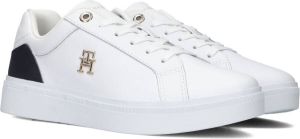 Tommy Hilfiger Plateausneakers TH COURT SNEAKER met th-sierelement