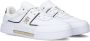 TOMMY HILFIGER Lage Sneakers Dames Th Prep Court Maat: 36 Materiaal: Leer Kleur: Wit - Thumbnail 1