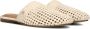 TOMMY HILFIGER Witte Hakken Crochet Leather Mule - Thumbnail 1