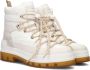Tommy Hilfiger Gorpcore Laced Outdoor Boot Veterboots Laarzen Met Veters Dames Wit - Thumbnail 1