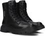 Tommy Hilfiger Hester veterboots zwart Meisjes Imitatieleer 32 - Thumbnail 1