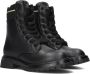 TOMMY HILFIGER Zwarte Boots 34018 - Thumbnail 1